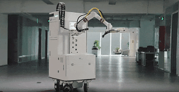 米兰·(milan)中国协作机器人：腻子乳胶漆喷涂一体机器人