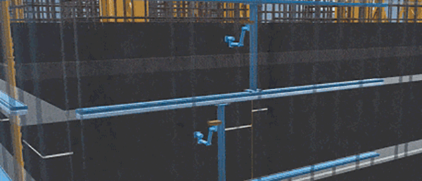 米兰·(milan)中国协作机器人：中建四局模板作业机器人